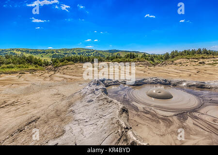 Schlammvulkan Stockfoto