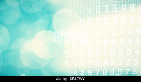 Digitale Informationen cybersecurity Konzepte Stockfoto