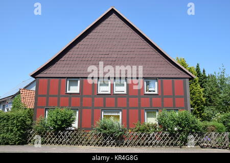 Kleines schaumburger Landhaus Stockfoto