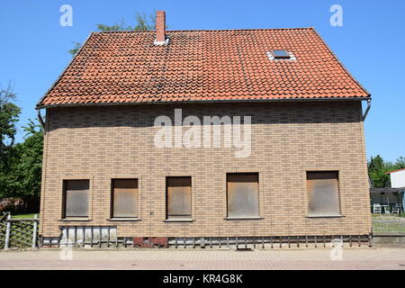 Leeres altes Gebäude Stockfoto