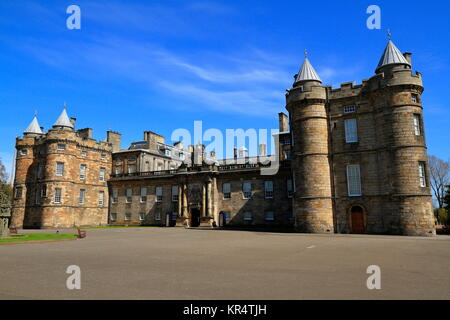 Holyrood Palace in Edinburgh, Schottland Stockfoto