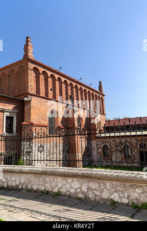 Alte Synagoge im jüdischen Viertel von Krakau, Polen Stockfoto