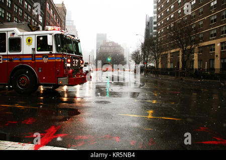 Not in schneit New York City Stockfoto