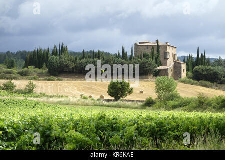 Château d'Arques in Süd frankreich Stockfoto