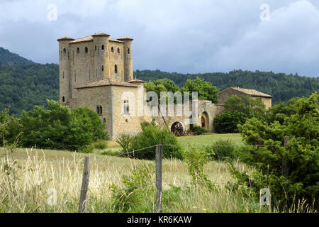 Château d'Arques in Süd frankreich Stockfoto