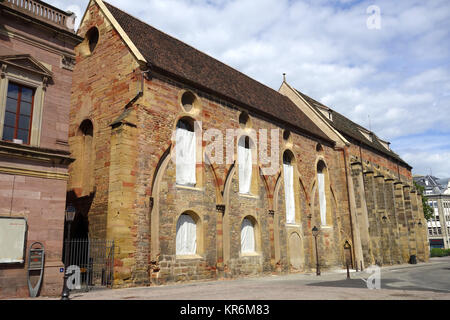 Saint-Matthieu in Colmar. Stockfoto