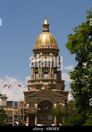 Cheyenne Wyoming Innenstadt Capitol Building Legislative Zentrum Hauptstadt Stockfoto