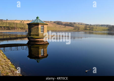 Fernilee Reservoir, Goyt Valley, in der Nähe von Buxton, Derbyshire, England, Großbritannien Stockfoto