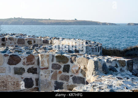 Antike Stadt Sozopol Stockfoto