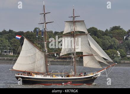 Segelschiff MORGENSTER Stockfoto