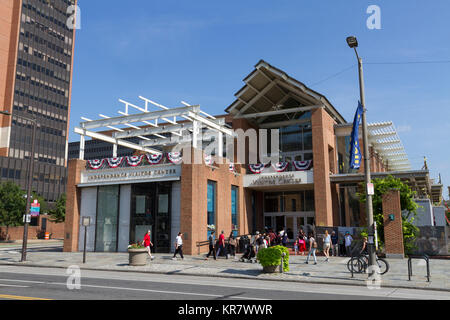 Die Unabhängigkeit Visitors Center, Philadelphia, Pennsylvania, USA. Stockfoto