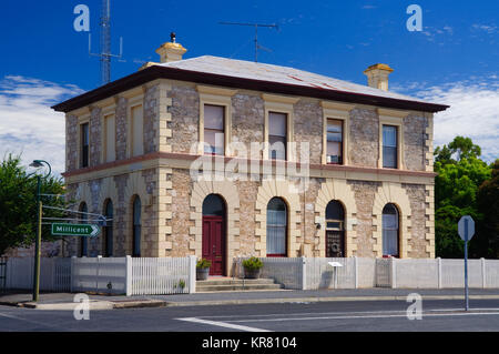 Die penola National Bank wurde im Jahr 1868 nach dem Erwerb des Grundstücks in 1866 gebaut Stockfoto