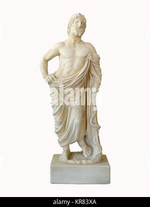 Griechische Statue aus Marmor Stockfoto