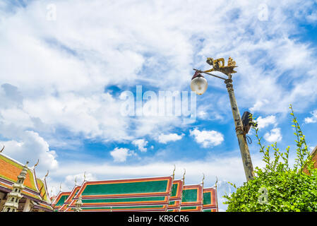 Wat Suthat Thep Wararam ist ein buddhistischer Tempel in Bangkok, Thailand. Stockfoto