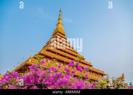 Wat Nong Wang Tempel in Khon Kaen, Thailand. Stockfoto