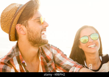 Paar tolle Zeit zusammen Stockfoto