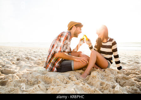 Paar tolle Zeit zusammen Stockfoto