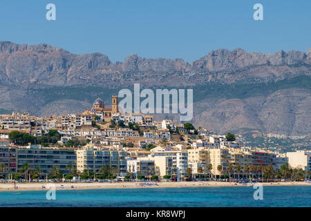 Altea, Costa Blanca, Spanien Stockfoto