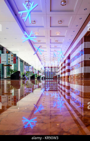 Bay Wellington Turm, TD Canada Trust Lobby, Brookfield (ehemals BCE Ort), Allen Lambert Galleria, Toronto, Ontario, Kanada Stockfoto