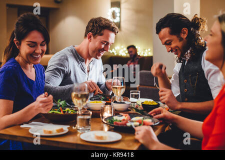 Doppelte Datum Ess Stockfoto