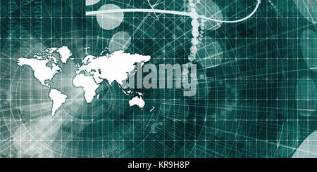 Logistics Network Stockfoto