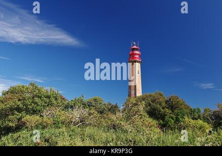 Leuchtturm flÃ¼gge, Insel Fehmarn Stockfoto