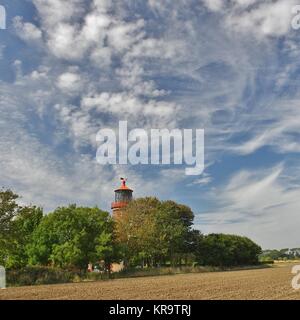 Leuchtturm Staberhuk, Insel fehmarn Stockfoto