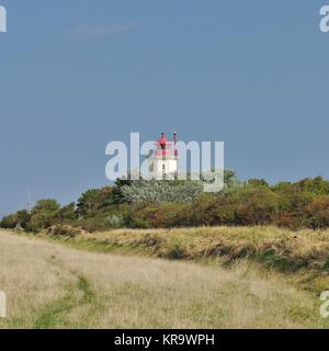 Leuchtturm westermarkelsdorf, Insel Fehmarn Stockfoto