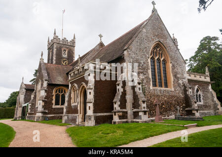 Die hl. Maria Magdalena Kirche, Sandringham. Stockfoto