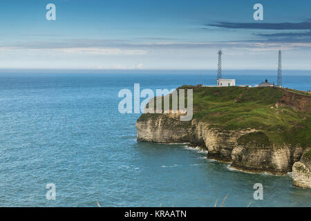 Radio Station und Flamborough Head, einfach Yorkshire Stockfoto