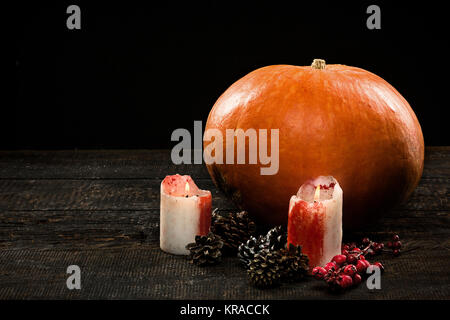 Happy Halloweenkürbis Stockfoto