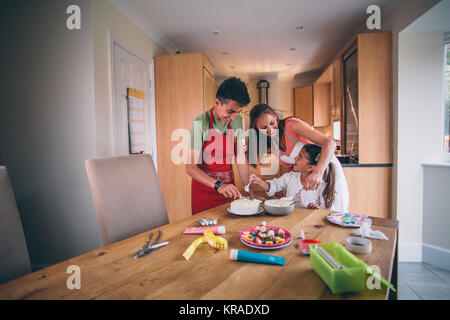 Einen Kuchen Stockfoto