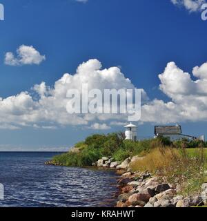 Leuchtturm Strukkamphuk, Insel Fehmarn Stockfoto