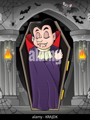 Vampire Thema Bild 5 Stockfoto