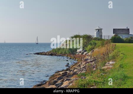 Leuchtturm Strukkamphuk, Insel Fehmarn Stockfoto