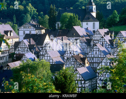 Freudenberg alter Flecken, Nordrhein Westfalen, Deutschland Stockfoto