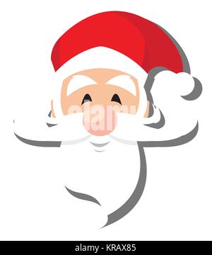 Abbildung Santa Claus Stockfoto
