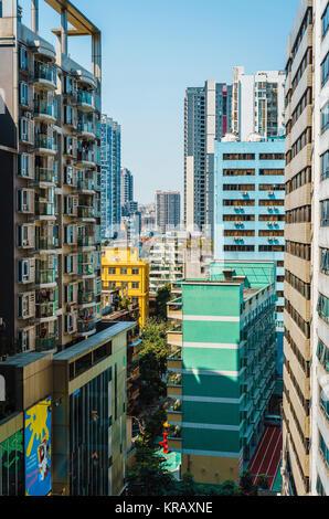 Guangdong Guangzhou Zhongshan sechs Gebäude Landschaft Stockfoto