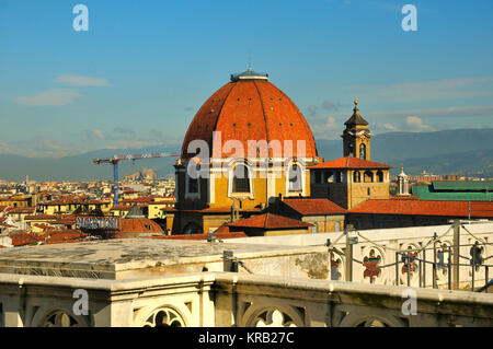 Die Basilika San Lorenzo, Florenz, Italien Stockfoto