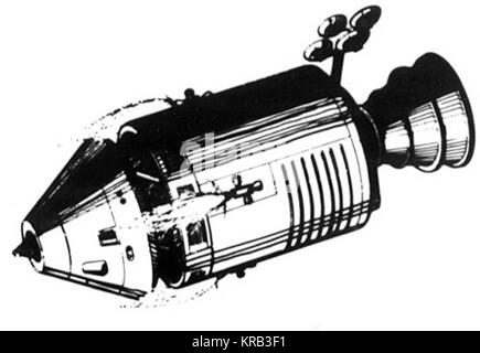 Apollo 11.-14. Stockfoto