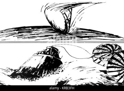 Apollo 11-15 Stockfoto