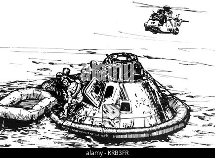 Apollo 11-16 Stockfoto