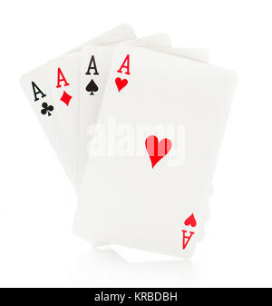 Spielkarten Stockfoto