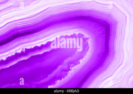 Zusammenfassung Hintergrund, Ultra Violet pruple Achat mineral Querschnitt Stockfoto