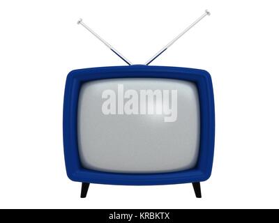 Alten Stil Fernseher Computer-Kunst-Serie der 1960er-Jahre Stockfoto
