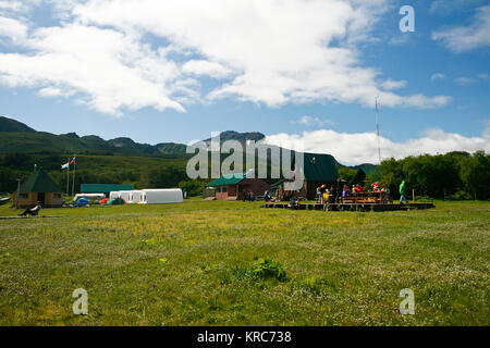 Kurilen-See, Kamtschatka, Russland. Stockfoto