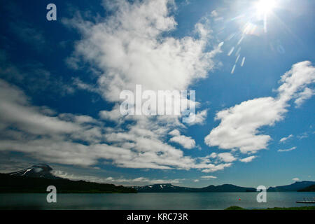 Kurilen See, Kamtschatka, Russland Stockfoto