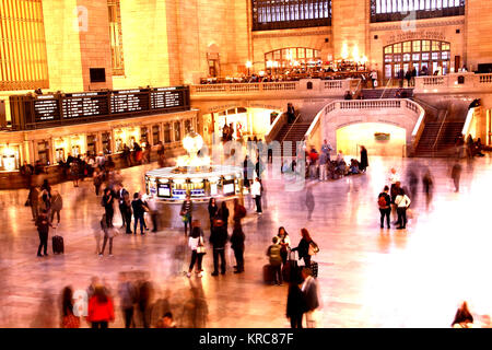 Besetzt Grand Central Terminal Stockfoto