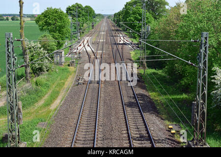 Bügeleisen bahne Route Stockfoto