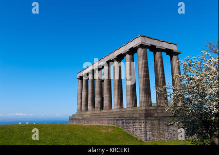 National Monument in Calton Hill, Edinburgh Stockfoto